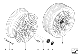 Diagram for BMW Z4 M Alloy Wheels - 36117836851