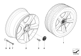 Diagram for 2008 BMW X5 Alloy Wheels - 36116772243