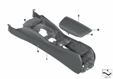 Diagram for 2018 BMW 530e xDrive Center Console Base - 51167992663