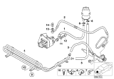 Diagram for 1988 BMW 325ix Power Steering Hose - 32411132481