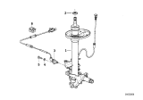 Diagram for 1995 BMW 540i Shock Absorber - 31312227533