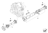 Diagram for 2005 BMW X3 Drive Shaft - 26103402134