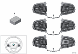 Diagram for BMW 640i xDrive Gran Turismo Cruise Control Switch - 61317942419