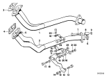 Diagram for BMW 320i Exhaust Pipe - 18111245203