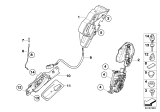 Diagram for 2012 BMW X5 M Door Lock Actuator - 51227167587