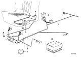 Diagram for 1990 BMW M3 Seat Heater Switch - 61311381208