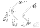 Diagram for 2003 BMW 745i Seat Belt - 72117037847