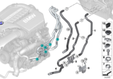 Diagram for 2014 BMW X6 Cooling Hose - 64219124729