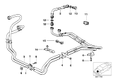 Diagram for 1992 BMW 325i Oil Cooler Hose - 17221712285