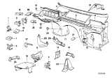 Diagram for 1984 BMW 318i Body Mount Hole Plug - 51711972464