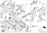 Diagram for 1998 BMW Z3 Floor Pan - 41128398671