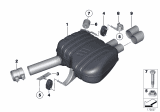 Diagram for 2015 BMW 740Ld xDrive Exhaust Pipe - 18307807128