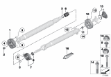 Diagram for BMW 535i Universal Joints - 26117605629