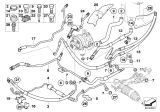 Diagram for 2006 BMW 530i Power Steering Hose - 32416767420