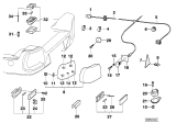 Diagram for 1993 BMW 318is Headlight Bulb - 63217160790