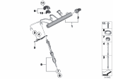 Diagram for BMW 528i Fuel Rail - 13537585411