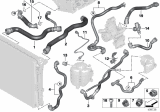 Diagram for 2019 BMW 330i xDrive Coolant Reservoir Hose - 17128654824