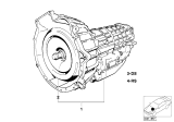 Diagram for 1984 BMW 733i Transmission Assembly - 24001466147