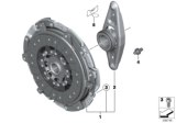 Diagram for BMW Pressure Plate - 21217849699
