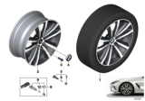 Diagram for 2020 BMW 840i xDrive Alloy Wheels - 36116884202