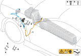 Diagram for BMW i8 Fuel Tank Strap - 16116754637