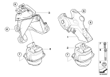 Diagram for 2007 BMW X5 Engine Mount Bracket - 22116777262