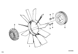 Diagram for 2001 BMW 325Ci Fan Clutch - 11527505302