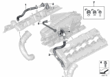 Diagram for BMW M760i xDrive PCV Valve Hose - 11158650811