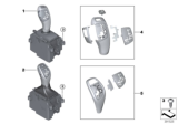 Diagram for 2015 BMW X5 Automatic Transmission Shift Levers - 61316832385
