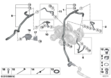 Diagram for BMW X6 M Cooling Hose - 11537598341