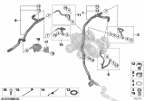 Diagram for 2010 BMW X6 M Cooling Hose - 11537598341