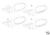 Diagram for BMW 335d Side View Mirrors - 51167230980