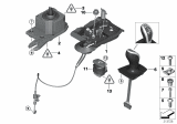 Diagram for 2014 BMW Z4 Automatic Transmission Shift Levers - 61319213647