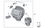 Diagram for BMW 740i Blower Motor - 64119242607