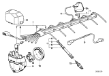 Diagram for 1989 BMW 635CSi Crankshaft Position Sensor - 12121722571