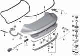 Diagram for BMW Door Lock Actuator Motor - 51247441014