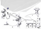 Diagram for BMW X5 Hood Cable - 51237367535