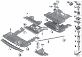 Diagram for BMW Alpina B6 xDrive Gran Coupe Fender Splash Shield - 51757990695