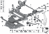 Diagram for 2018 BMW X6 M Control Arm Bushing - 31107850276