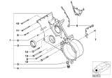 Diagram for 1999 BMW 740iL Timing Cover - 11141708209