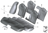 Diagram for 2014 BMW M6 Seat Cushion Pad - 52208061821