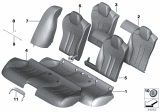 Diagram for 2017 BMW M6 Seat Cushion Pad - 52208061821