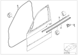 Diagram for BMW 328i Weather Strip - 51338194708