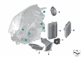 Diagram for 2018 BMW X6 Light Control Module - 63117440880