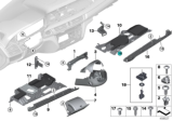 Diagram for BMW Steering Column Cover - 51459256101