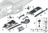 Diagram for 2017 BMW X5 Steering Column Cover - 51459256101