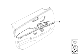 Diagram for BMW 328i xDrive Door Armrest - 51417239667