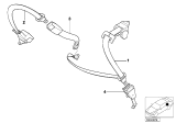 Diagram for 1998 BMW 750iL Seat Belt - 72118174360