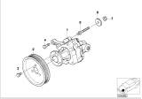 Diagram for 2002 BMW X5 Power Steering Pump - 32411096434