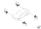 Diagram for 2020 BMW M340i xDrive Parking Sensors - 66209472201